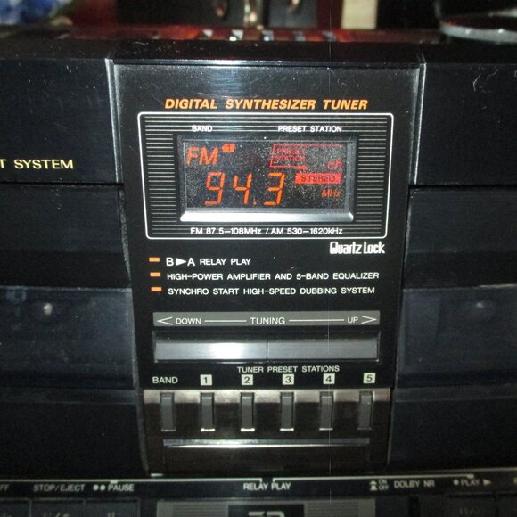 JVC Portable Component System/PC-V77 - Picture 2 of 16